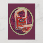 A gelatin dessert from 1930 briefkaart (Voorkant)