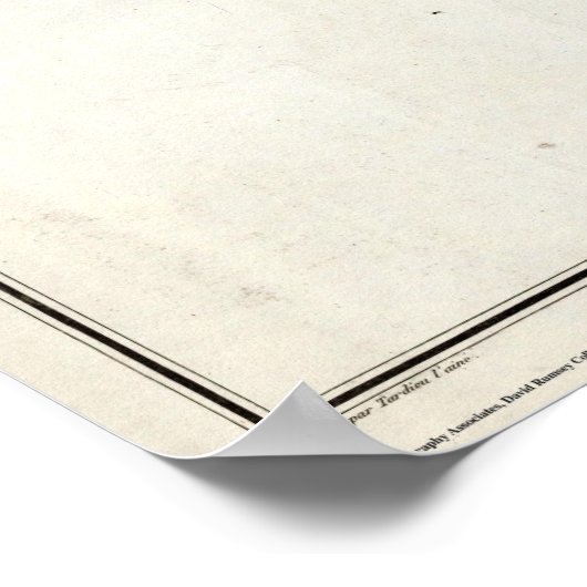 A General Map of the River Ohio, Bord de tweede Poster (Hoek)