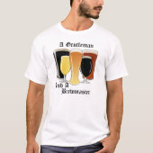 A Gentleman and a Brewmaster T shirt (Voorkant)