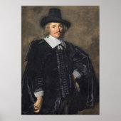 A Gentleman - Frans Hals Fine Art Poster (Voorkant)