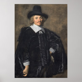 A Gentleman - Frans Hals Fine Art Poster