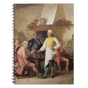 A Gentleman's Debate, 1881 (olie op het paneel) Notitieboek