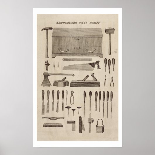 A Gentleman's Tool Chest uit de catalogus van Cu Poster (Voorkant)