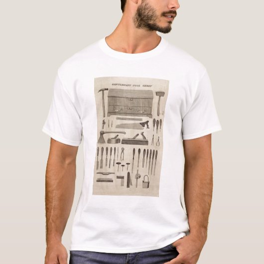 A Gentleman's Tool Chest uit de catalogus van Cu T-shirt (Voorkant)