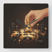 A Geometria do Poder Vierkante Klok (Voorkant)