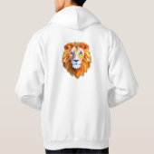 A GEOMETRIC LION Hoodie (Achterkant)