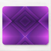 A geometric, purple mouse pad featuring layered  muismat (Voorkant)