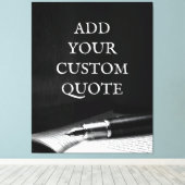 A Gesture of Calm Contour Canvas Afdruk (Insitu (Houten vloer))