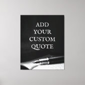 A Gesture of Calm Contour Canvas Afdruk (Voorkant)