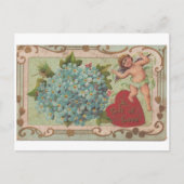 A Gift of Love Antique Valentine Feestdagenkaart (Voorkant)
