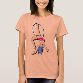 A girl performing lyra T-shirt