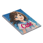 A Girl under the Summer Sky Notitieboek (Rechterzijde)