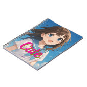 A Girl under the Summer Sky Notitieboek (Linkerzijde)