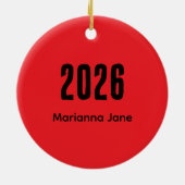 A Girl with a Violin Ornament (Achterkant)