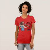 A Girl with a Violin T-Shirt (Voorkant volledig)