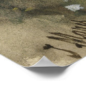 A Girl with Flower on the Grass (1878)  Poster (Hoek)