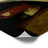 A Girl Writing, Pet Goldfinch by Henriette Browne Poster (Hoek)