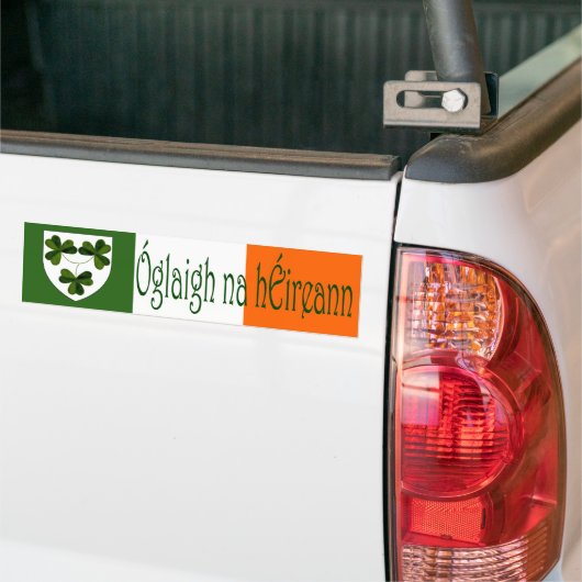 Ã"Glaigh na HÃ‰ireann Bumpersticker (Op Truck)