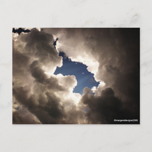 "A Glimpse" Briefkaart (Voorkant)
