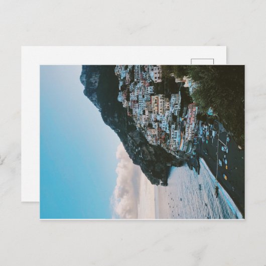 A Glimpse van de kust van Amalfi Briefkaart (Voorkant / Achterkant)