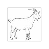 A Goat Rubberstempel (Afrduk)