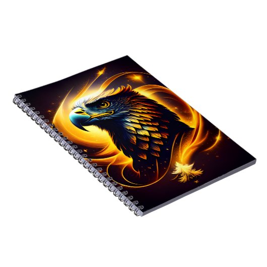 A Gold Eagle Head Notitieboek (Rechterzijde)