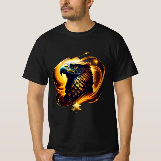 A Gold Eagle Head T-shirt (Voorkant)