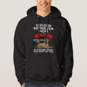 a golden retriever mom my golden retriever hoodie (Voorkant)