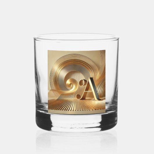 A Goldene Harmonie Whiskygläser Whisky Glas (Voorkant)