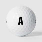 "A" GOLFBALLEN (Voorkant)