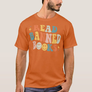 A Good Day To Read Banned Books Vintage Book Lover T-shirt
