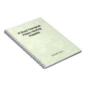A Good Therapist Makes Healing Possible Notitieboek (Rechterzijde)