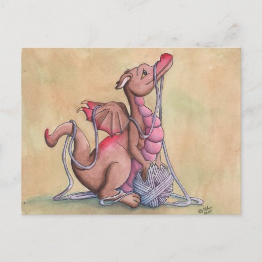 A Good Yarn Briefkaart (Voorkant)