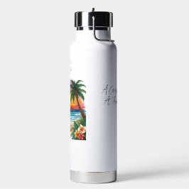 A Gorgeous Sunset At Tropical Beach, Vacation Waterfles