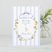 a gosling is on the way  kaart (Staand voorkant)