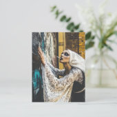 A Goth Nun Briefkaart (Staand voorkant)