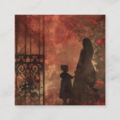 A Gothic Mother Series Design #3 Vierkante Visitekaartje (Voorkant)