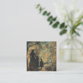 A Gothic Mother Series Design #9 Vierkante Visitekaartje (Staand voorkant)