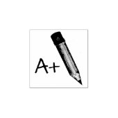 A+ graad #2 Potcil School leraar huiswerk Stempel (Afrduk)