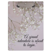 A grand adventure is begin to start klembord (Voorkant)