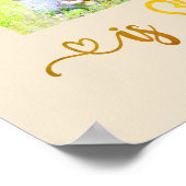 A Grandchilds Laugh Quote 8 Photo Collage Almond Poster (Hoek)