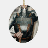 A graving 1903 van Joan of Arc Keramisch Ornament (Rechts)
