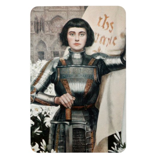 A graving 1903 van Joan of Arc Magneet (Verticaal)