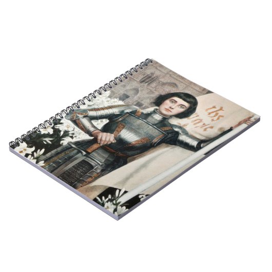 A graving 1903 van Joan of Arc Notitieboek (Linkerzijde)