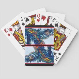 "A Great Hand" van Rosanne Coty kaartspel Pokerkaarten