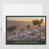 A Great Light—Isaiah 9:2 Biblical Art Kaart (Voorkant / Achterkant)