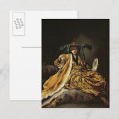 A Greek Sultana, 1748 Briefkaart (Voorkant / Achterkant)