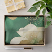 A Green and Gold St Patrick's Series Design #3 Tissuepapier (Geschenk)