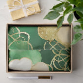 A Green and Gold St Patrick's Series Design #8 Tissuepapier (Geschenk)