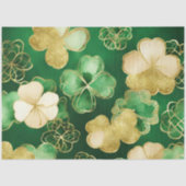 A Green and Gold St Patrick's Series Design #8 Tissuepapier (Voorkant)